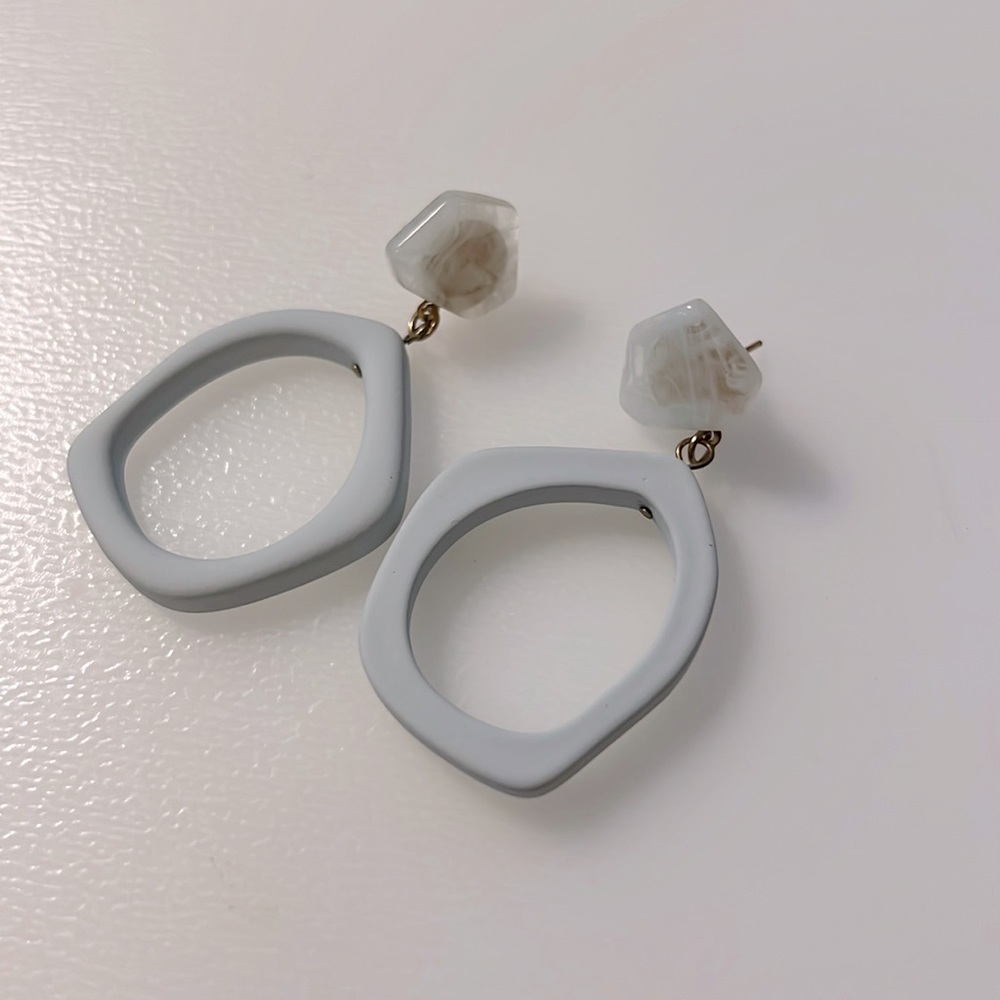 Pastel Blue Earrings